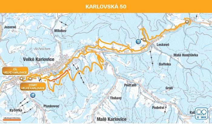 Karlovsk 50 mapa