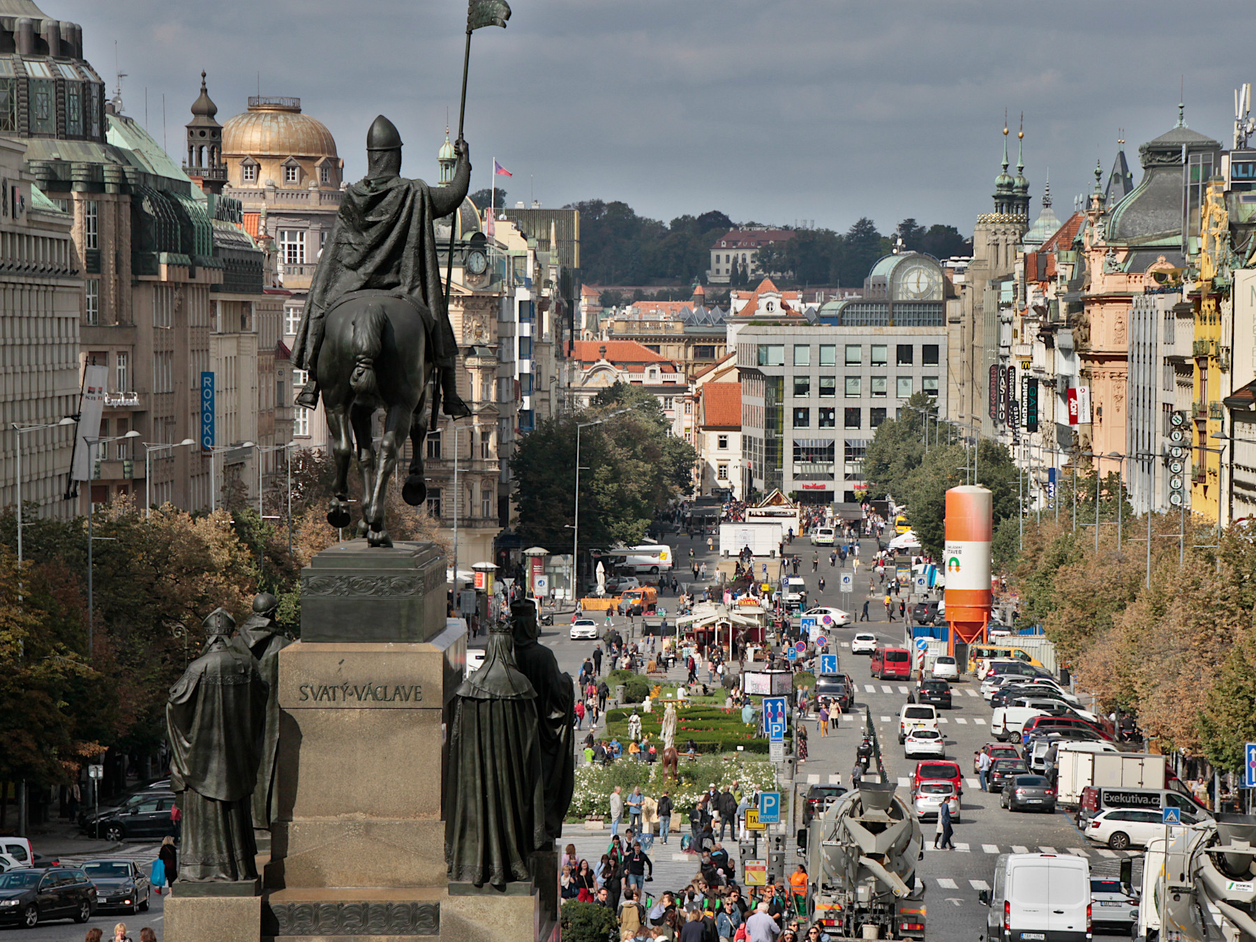 VÁCLAVSKÉ NÁMĚSTÍ - PRAHA NOVÉ MĚSTO