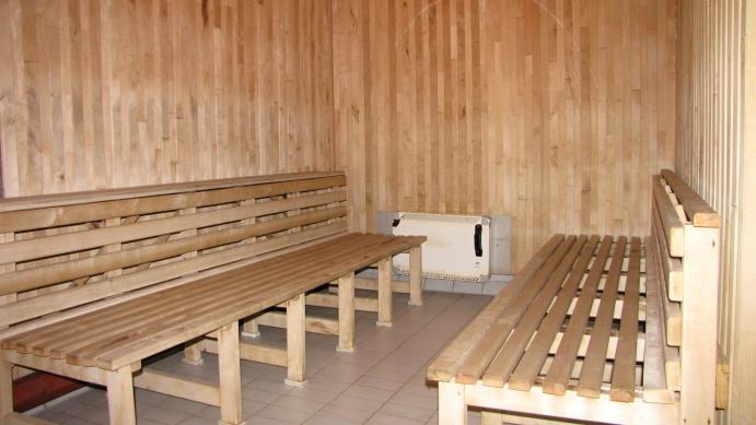 Kratý bazén Hlinsko - sauna