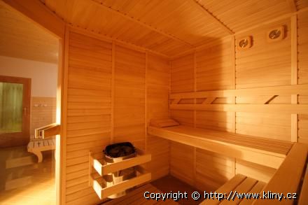Horsk chata Emeran - sauna