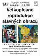 Velkoplon reprodukce slavnch obraz